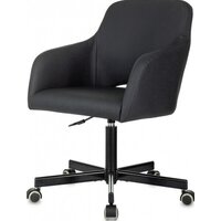 Офисное кресло Бюрократ CH-380M (черный экокожа) - Превью изображения №3 — Интернет-магазин Time-Shop