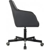 Офисное кресло Бюрократ CH-380M (черный экокожа) - Превью изображения №4 — Интернет-магазин Time-Shop