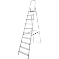 Лестница-стремянка Новая высота NV 111 алюминиевая 10 ступеней (1110110) - Превью изображения №2 — Интернет-магазин Time-Shop