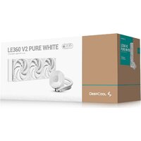 Система жидкостного охлаждения для процессора DeepCool LE360 V2 Pure White R-LE360PURE-WHLNMD-G-1 - Превью изображения №6 — Интернет-магазин Time-Shop