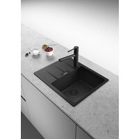 Кухонная мойка Franke Centro CNG 611-62 114.0757.388 (черный матовый) - Превью изображения №3 — Интернет-магазин Time-Shop