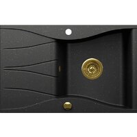 Kernau KGSO 6078 1B1D Deep Black + Gold Metallic