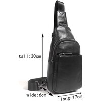 Мужская сумка Mironpan 8421 (черный) - Превью изображения №6 — Интернет-магазин Time-Shop