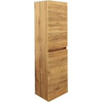  Doratiz Шкаф-пенал для ванной Сицилия 40 2712.312 (дуб вотан, подвесной) - Превью изображения №6 — Интернет-магазин Time-Shop