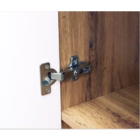  Doratiz Шкаф-пенал для ванной Сицилия 40 2712.312 (дуб вотан, подвесной) - Превью изображения №10 — Интернет-магазин Time-Shop