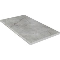 Готовая кухня Интерлиния Мила Шато 1.4Б (белый/луна/серый каспий) - Превью изображения №2 — Интернет-магазин Time-Shop