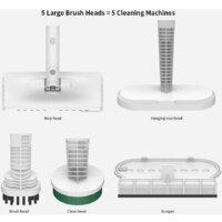 Паровая швабра Deerma ZQ610 (евровилка) - Превью изображения №3 — Интернет-магазин Time-Shop