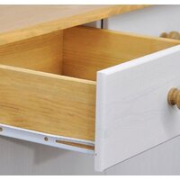 Комод Диприз Ром 2 двери 2 ящика Д 1349.1 (белый воск/антик) - Превью изображения №4 — Интернет-магазин Time-Shop