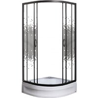 Душевой уголок Мономах 80/180 МЗ BL - Превью изображения №3 — Интернет-магазин Time-Shop