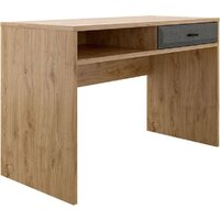 Стол Black Red White Grace BIU1S (дуб наварра/графит) - Превью изображения №2 — Интернет-магазин Time-Shop