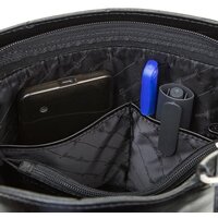 Городской рюкзак Francesco Molinary 513-8726-060-BLK - Превью изображения №10 — Интернет-магазин Time-Shop