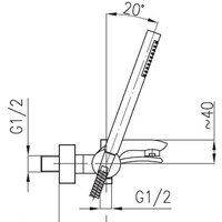 Смеситель Armatura Malachit 4404-510-00 - Превью изображения №2 — Интернет-магазин Time-Shop