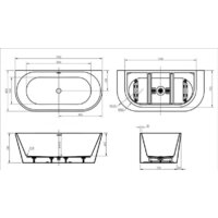 Ванна BelBagno BB710-1700-800 - Превью изображения №3 — Интернет-магазин Time-Shop