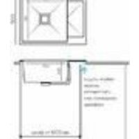 Кухонная мойка Polygran Blade 660 (черный) - Превью изображения №3 — Интернет-магазин Time-Shop