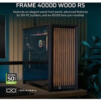 Корпус Corsair Frame 4000D Wood RS CC-9011340-WW - Превью изображения №4 — Интернет-магазин Time-Shop