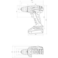 Дрель-шуруповерт Metabo BS 14.4 602206550 (с 2-мя АКБ, кейс) - Превью изображения №2 — Интернет-магазин Time-Shop