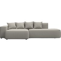 Лига диванов Лига-065 левый 129797L (рогожка амур 02 бежевый)