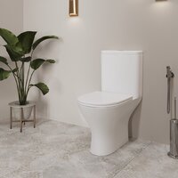 Унитаз напольный Lauter W224 2110224 + гигиенический душ Rainix 21LT7712BM (горизонтальный выпуск) - Превью изображения №12 — Интернет-магазин Time-Shop