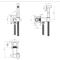Унитаз напольный Lauter W224 2110224 + гигиенический душ Rainix 21LT7712BM (горизонтальный выпуск) - Превью изображения №30 — Интернет-магазин Time-Shop