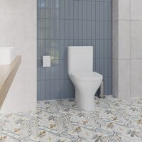 Унитаз напольный Lauter W224 2110224 + гигиенический душ Rainix 21LT7712BM (горизонтальный выпуск) - Превью изображения №16 — Интернет-магазин Time-Shop