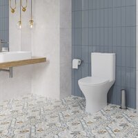 Унитаз напольный Lauter W224 2110224 + гигиенический душ Rainix 21LT7712BM (горизонтальный выпуск) - Превью изображения №14 — Интернет-магазин Time-Shop