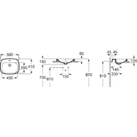 Умывальник Roca Debba A32799M000 - Превью изображения №2 — Интернет-магазин Time-Shop