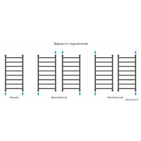 Полотенцесушитель Сунержа Галант+ 1000х500 032-0200-1050 - Превью изображения №4 — Интернет-магазин Time-Shop