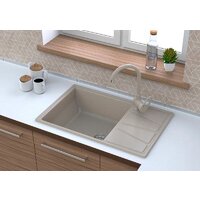 Кухонная мойка GranFest GF-V-780L (песочный) - Превью изображения №3 — Интернет-магазин Time-Shop
