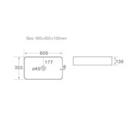 Умывальник SantiLine SL-1008 - Превью изображения №2 — Интернет-магазин Time-Shop