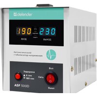Стабилизатор напряжения Defender ASF 500D - Превью изображения №2 — Интернет-магазин Time-Shop