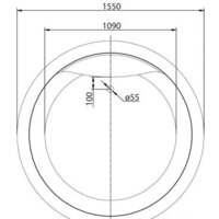 Ванна BelBagno BB30-1550 155x155 - Превью изображения №9 — Интернет-магазин Time-Shop