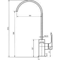 Смеситель Ahti Kerava KA101011 - Превью изображения №3 — Интернет-магазин Time-Shop