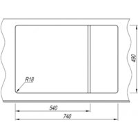Кухонная мойка ARFEKA ZIA 76 Wet Graphite - Превью изображения №6 — Интернет-магазин Time-Shop