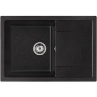 Кухонная мойка ARFEKA ZIA 76 Wet Graphite - Превью изображения №2 — Интернет-магазин Time-Shop