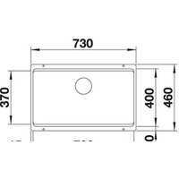 Кухонная мойка Blanco Etagon 700-U 525891 (черный) - Превью изображения №2 — Интернет-магазин Time-Shop