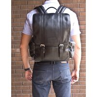 Городской рюкзак Carlo Gattini Montalbano Classico 3097-01 (черный) - Превью изображения №5 — Интернет-магазин Time-Shop