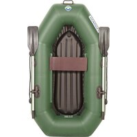 Гребная лодка Лоцман Гребная стандарт ЛС-200 ВНД (зеленый) - Превью изображения №2 — Интернет-магазин Time-Shop