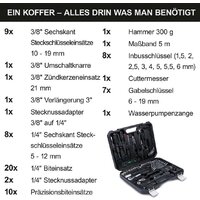 Набор домашнего мастера Scheppach WZB120-BE 58093069944 (97 предметов) - Превью изображения №5 — Интернет-магазин Time-Shop