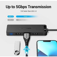 USB-хаб Vention CHTBB - Превью изображения №3 — Интернет-магазин Time-Shop