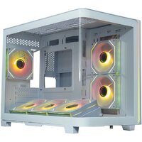 Корпус XASTRA QR600M 6ARGB C10-UC (белый) - Превью изображения №3 — Интернет-магазин Time-Shop