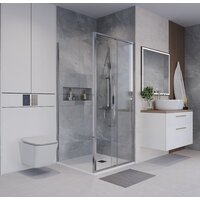 Душевой уголок Niagara 100x100x195 NG-64-10A-A100-34 (хром/прозрачное стекло) - Превью изображения №17 — Интернет-магазин Time-Shop
