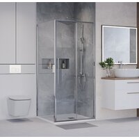 Душевой уголок Niagara 100x100x195 NG-64-10A-A100-34 (хром/прозрачное стекло) - Превью изображения №15 — Интернет-магазин Time-Shop
