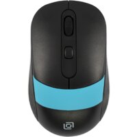 Оклик 310MW (черный/голубой)