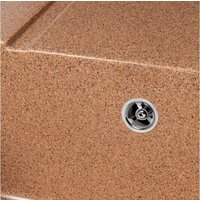 Кухонная мойка Saniteco Fama (терракот) - Превью изображения №8 — Интернет-магазин Time-Shop