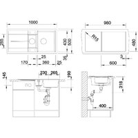 Кухонная мойка Blanco 6 S 517355 - Превью изображения №2 — Интернет-магазин Time-Shop