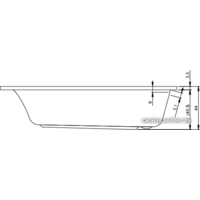 Ванна Riho Miami 180x80 (без ножек) - Превью изображения №3 — Интернет-магазин Time-Shop