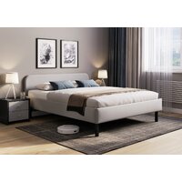 Кровать Сонум Hanna с металлическим основанием 160x200 (багама бежевый) - Превью изображения №2 — Интернет-магазин Time-Shop