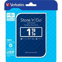 Внешний накопитель Verbatim Store 'n' Go USB 3.0 1TB (синий) - Превью изображения №3 — Интернет-магазин Time-Shop