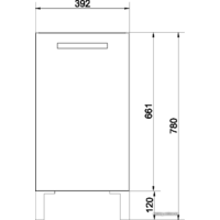  Cersanit Melar тумба под умывальник Como 40 [S614-008] - Превью изображения №2 — Интернет-магазин Time-Shop