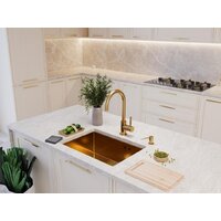 Кухонная мойка Emar EMB-123 PVD Nano Golden - Превью изображения №3 — Интернет-магазин Time-Shop